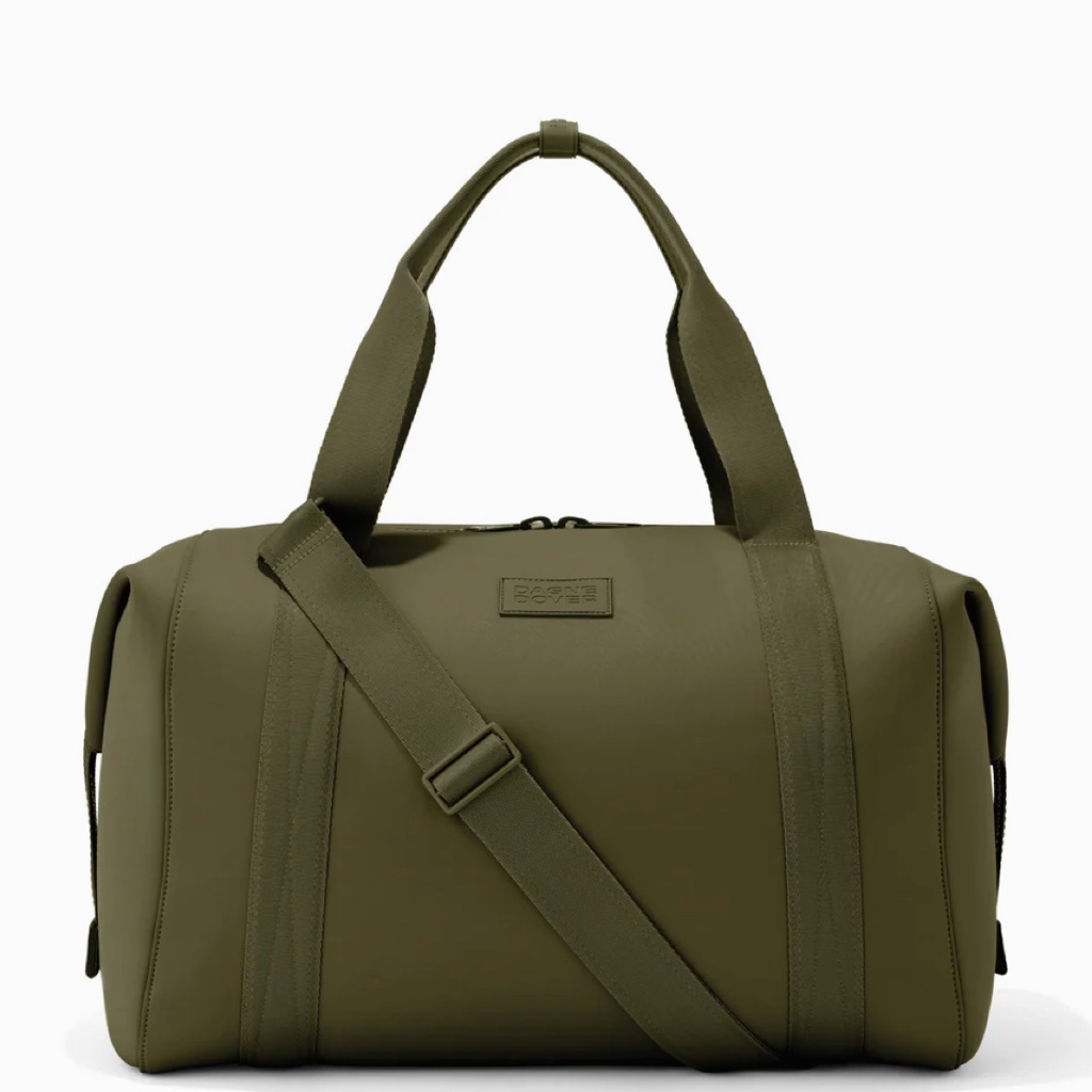 Dagne Dover Olive Green Men's Duffel Bag $112